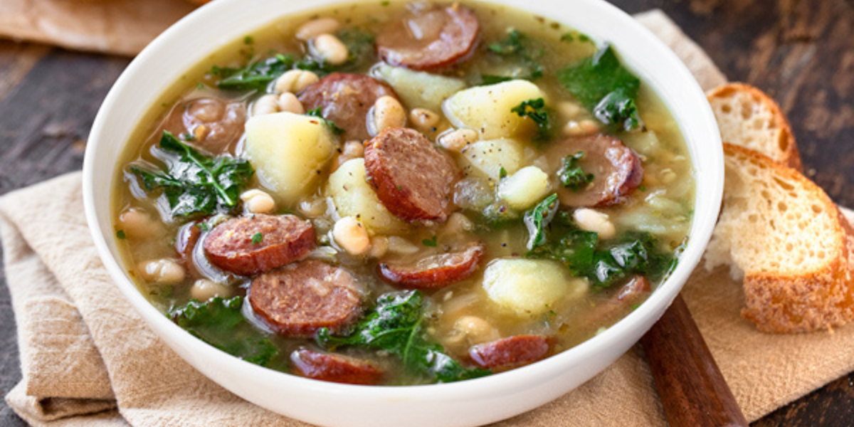 Soup with Creamy Sausage and Potatoes